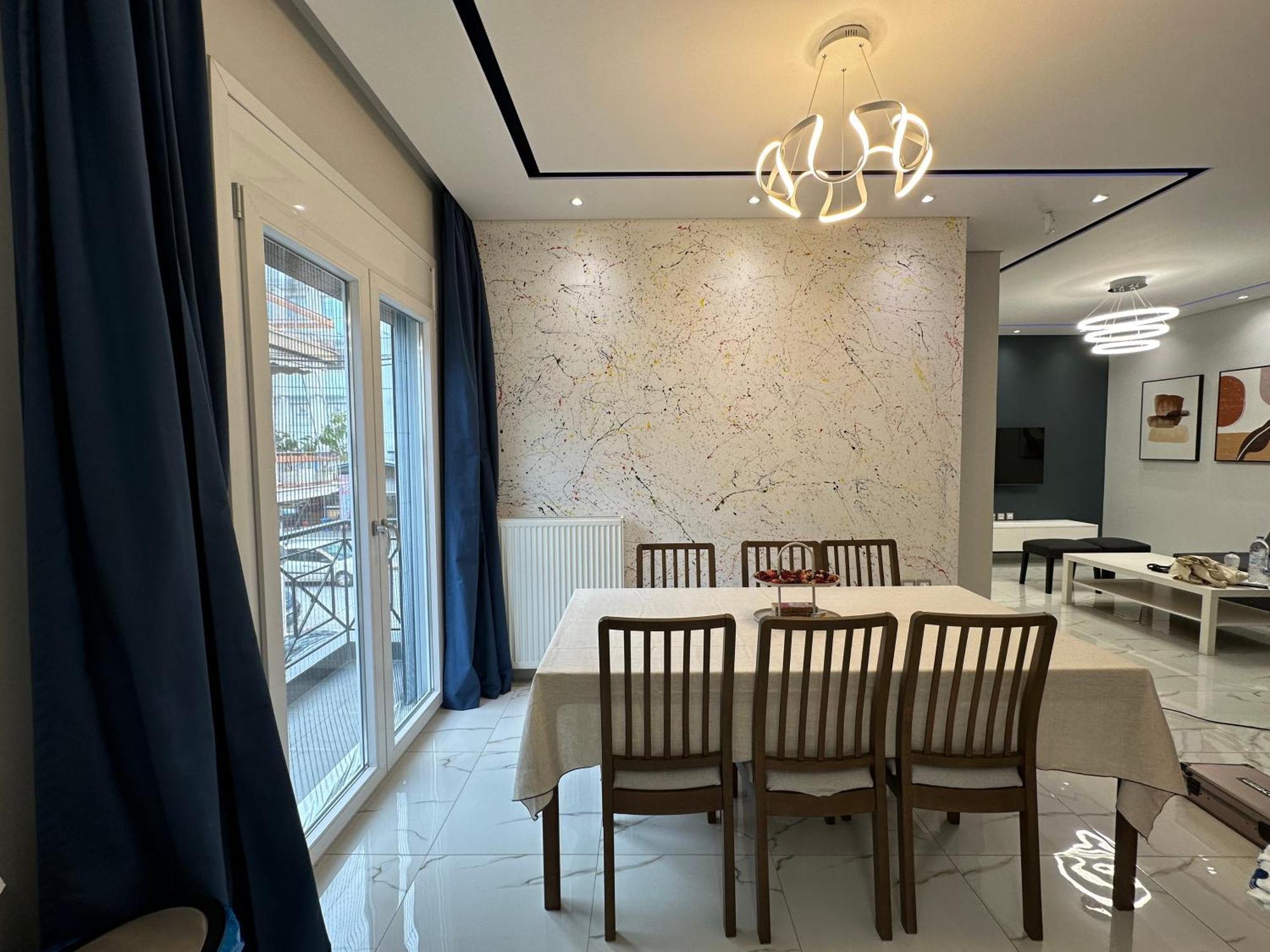 Warm And Modern Brand New Apartment Пирея Екстериор снимка
