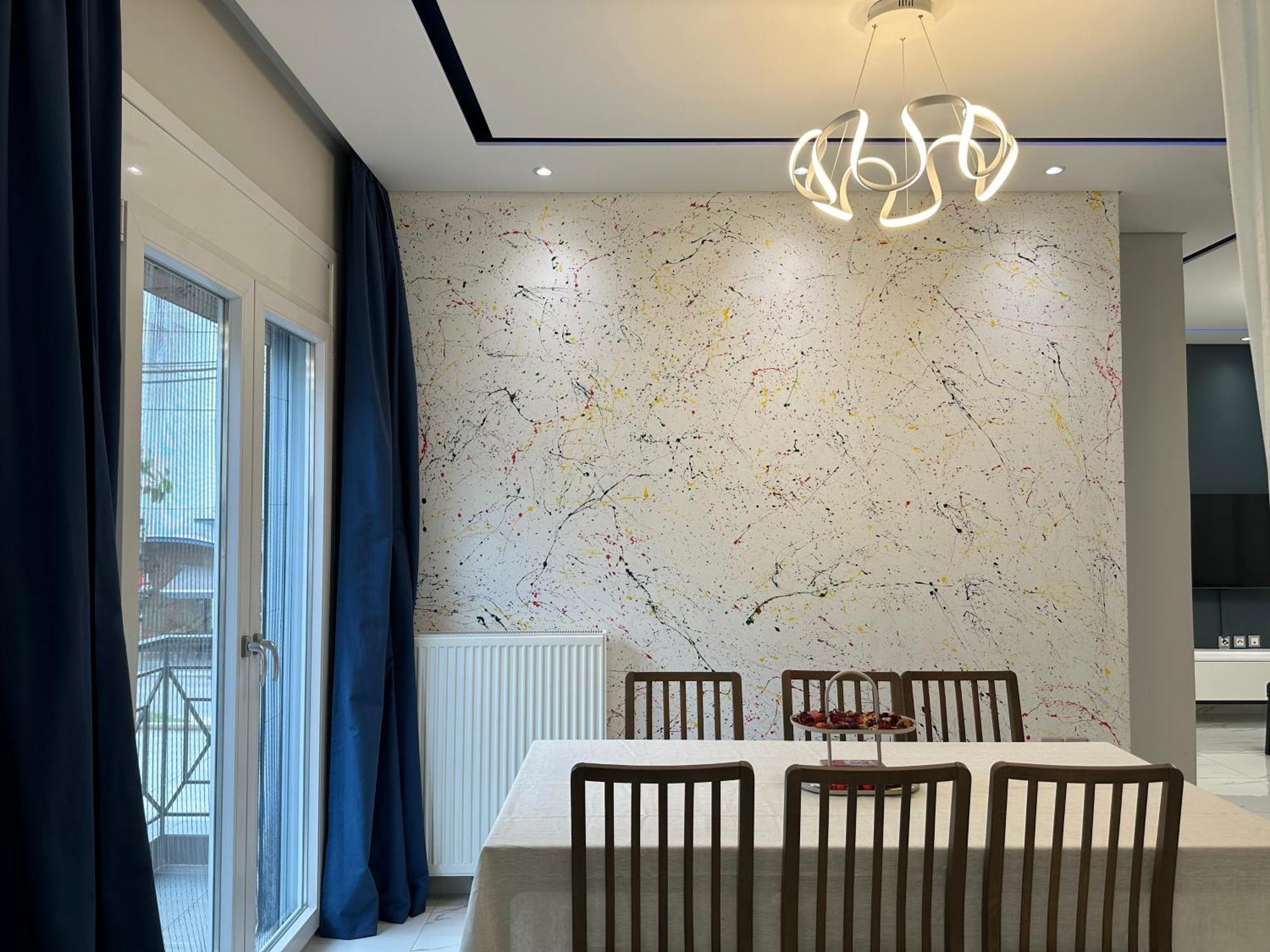 Warm And Modern Brand New Apartment Пирея Екстериор снимка